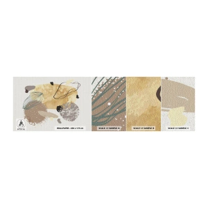 Fotobehang Staaltje Standard Eco - Toegepaste plumcologie - Abstractie, Deel, Minimalisme - 100x30 cm