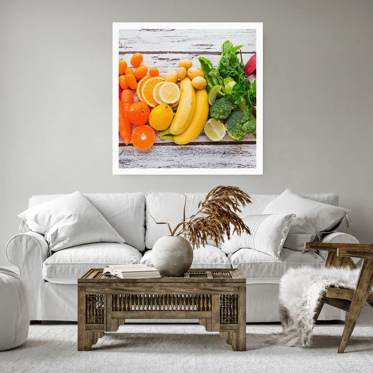 Poster - Het is niet genoeg? - 40x40 cm