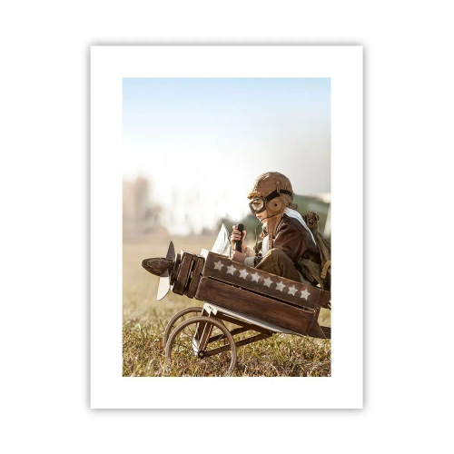 Poster - Begin naar een droom - 30x40 cm