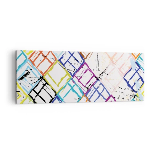 Schilderen op canvas - Cellen te huur - 140x50 cm