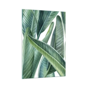 Schilderen op glas - Groen zelf - 50x70 cm