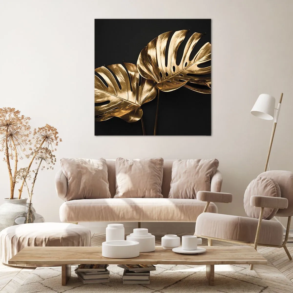 Schilderen op canvas - De schatten van de natuur - 60x60 cm