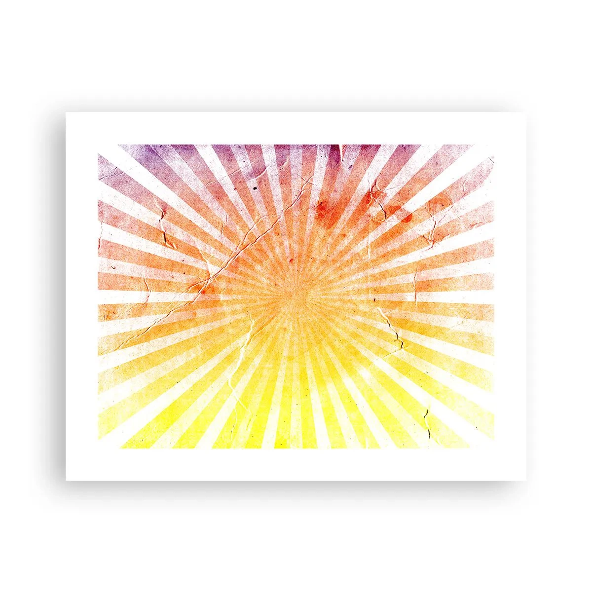 Poster - Zonsopgangen en zonsondergangen - 50x40 cm