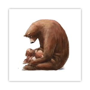 Poster - Zoete dromen, kinderen - 50x50 cm