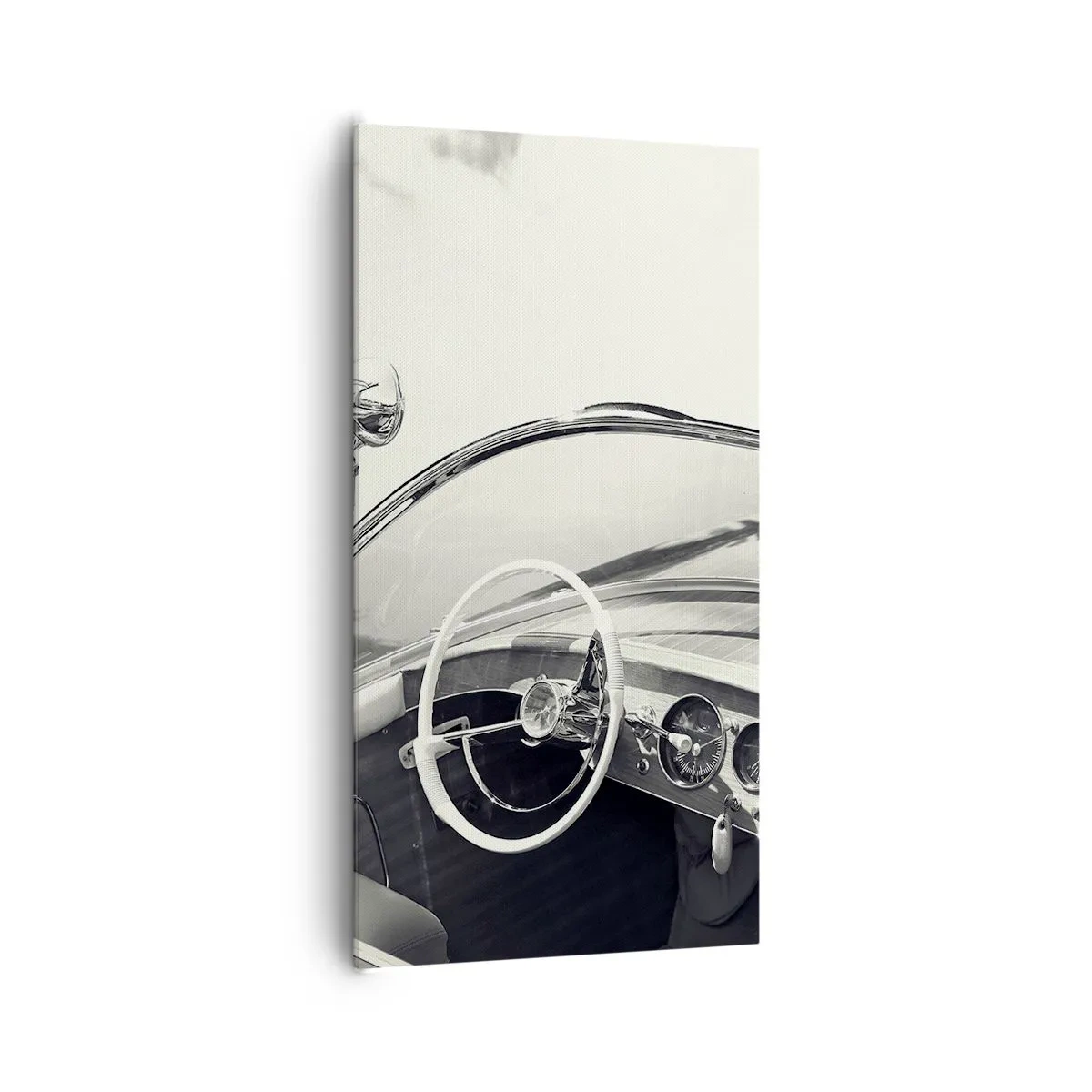 Schilderen op canvas - Weer voor de rijken - 65x120 cm