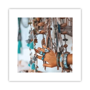 Poster - Lokale schatten - 30x30 cm