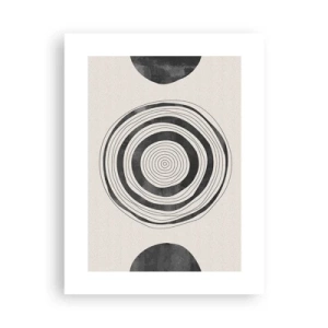 Poster - Wat belangrijk is, is wat er tussenin zit - 30x40 cm