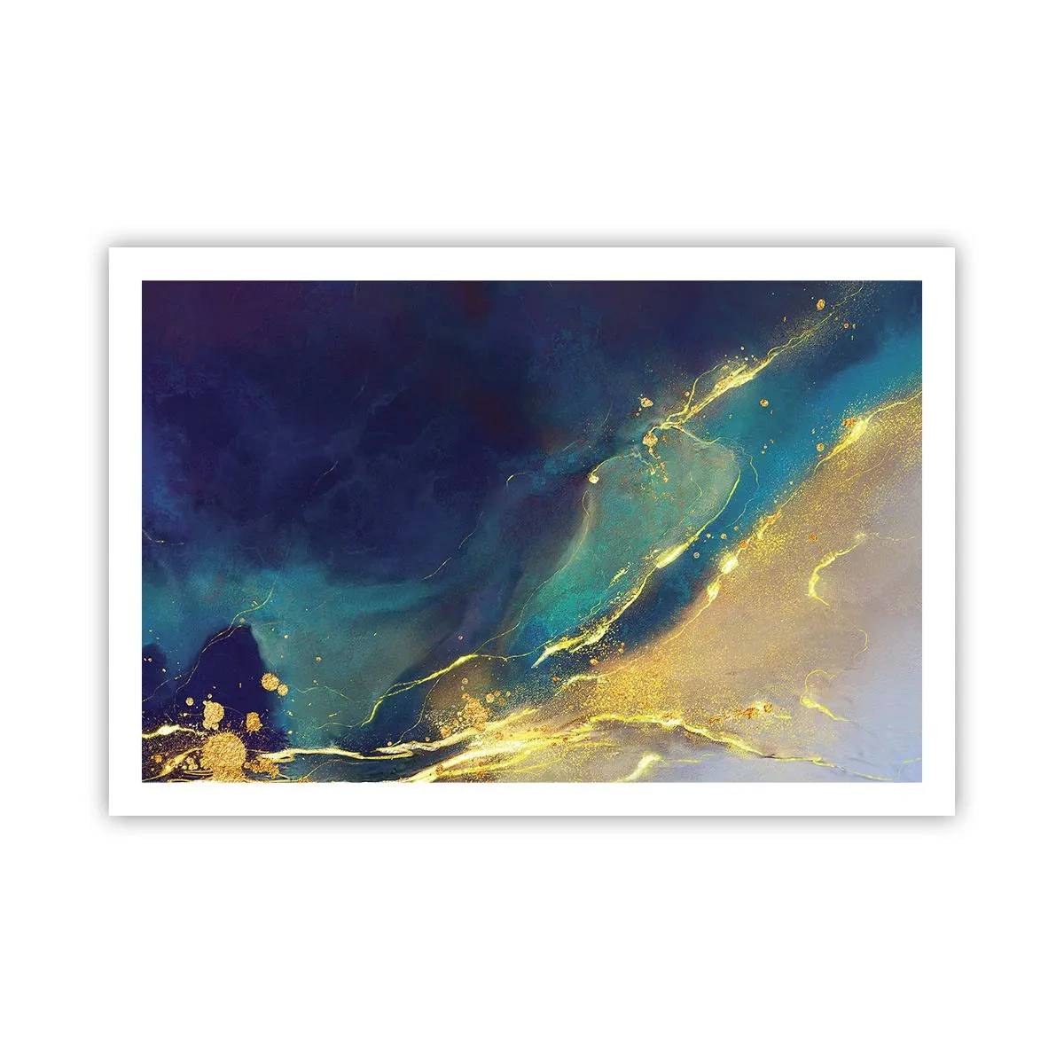 Poster - De gouden poel - 91x61 cm