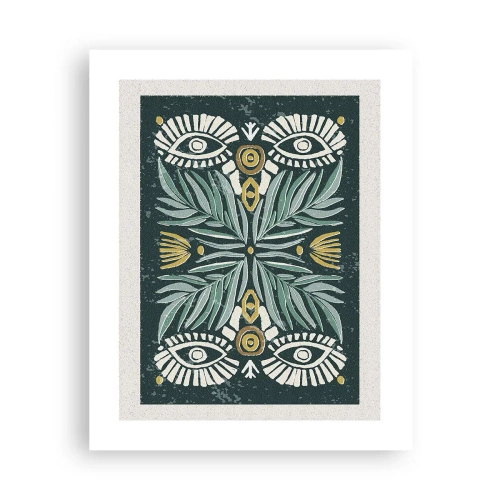 Poster - Als een volksuitsnede - 40x50 cm