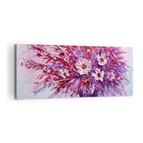 Schilderen op canvas - Onschuld en passie - 100x40 cm