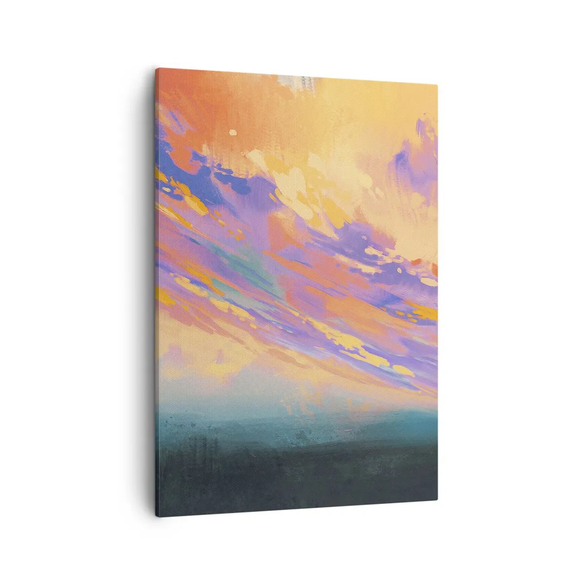 Schilderen op canvas - Aantrekkingskracht - 50x70 cm