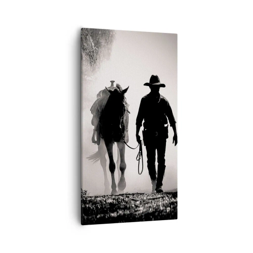 Schilderen op canvas - Texas ochtend - 55x100 cm