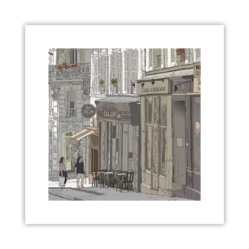 Poster - Stadsvreugde - 30x30 cm