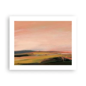 Poster - In roze tinten - 50x40 cm