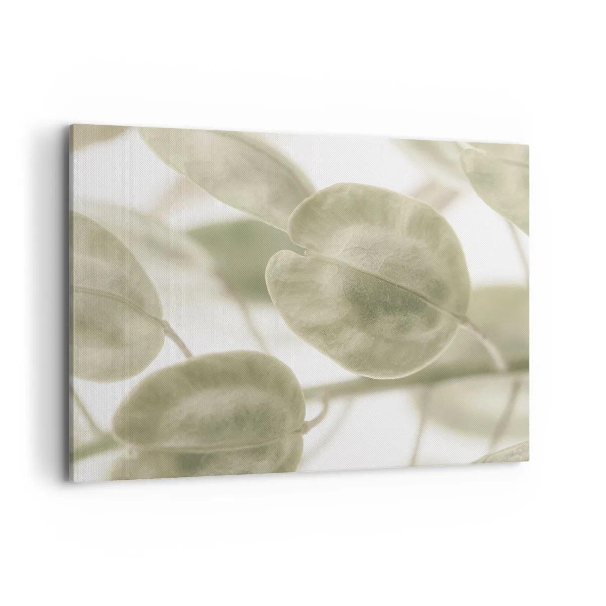 Schilderen op canvas - In het begin waren er bladeren... - 100x70 cm