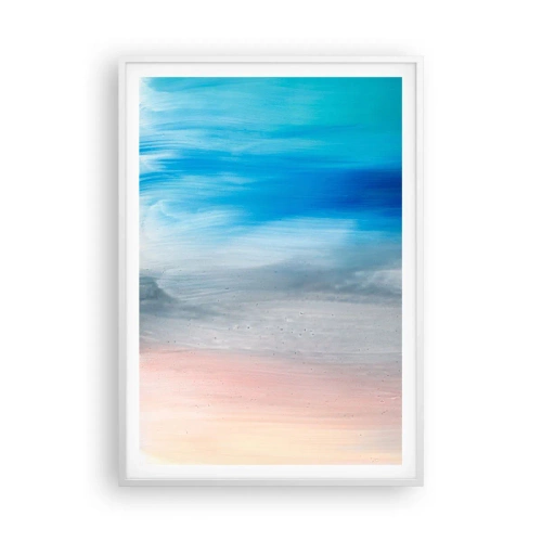 Poster in een witte lijst - Elementen: lucht - 70x100 cm