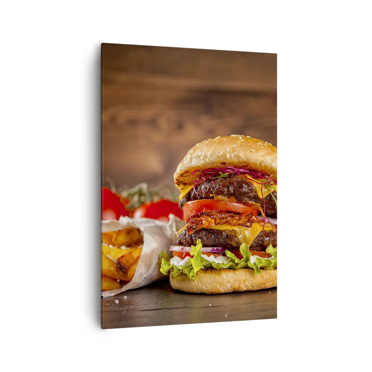 Schilderen op canvas - Verboden fruit - 70x100 cm