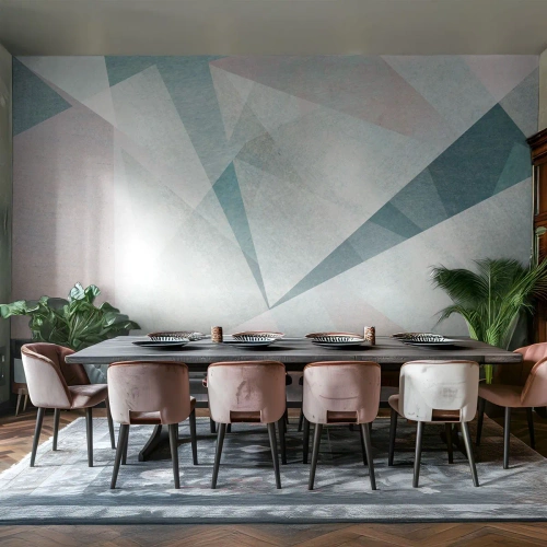 Fotobehang Premium Sand - Makkelijk maar dynamisch - Abstractie, Deel, Modern patroon - 450x315 cm