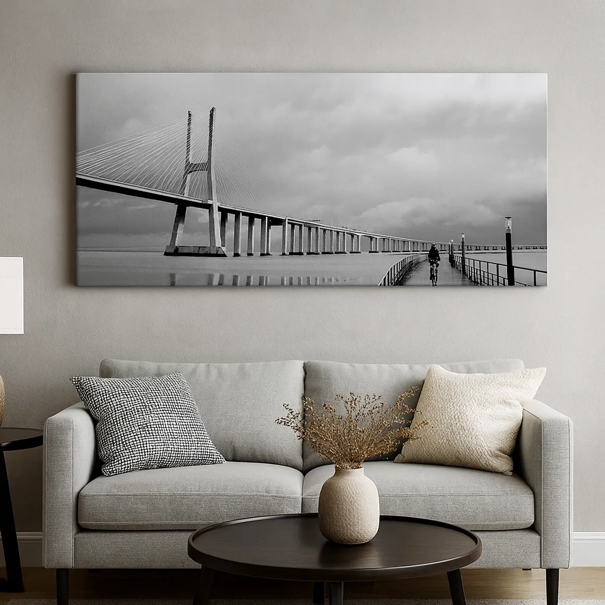 Schilderen op canvas - Gun iedereen wat hij verdient. - 30x30 cm