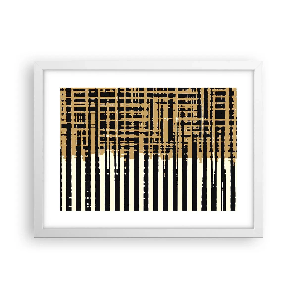 Poster in een witte lijst - Architecturale abstractie - 40x30 cm
