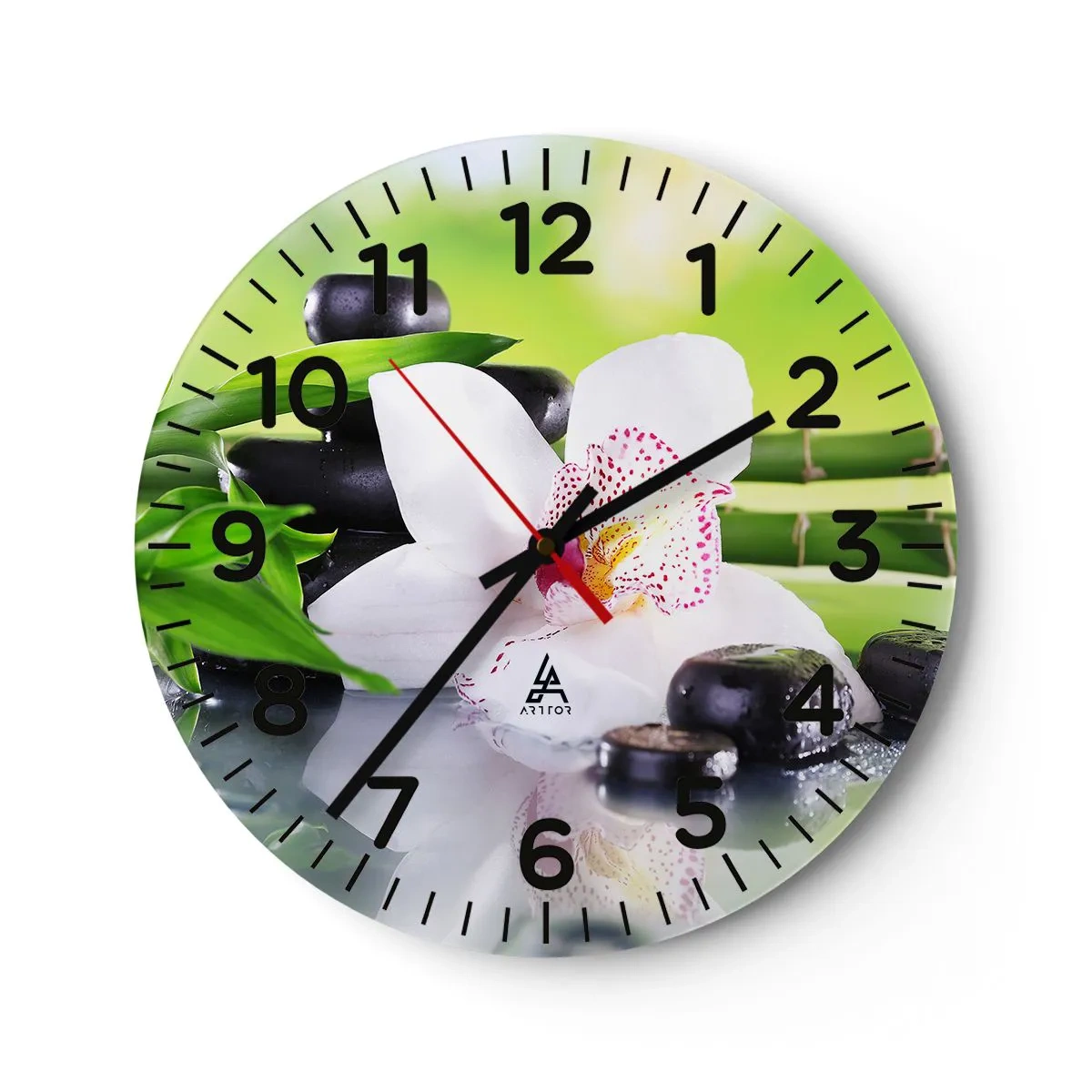 Wandklok - Klok - Koele frisheid - 30x30 cm