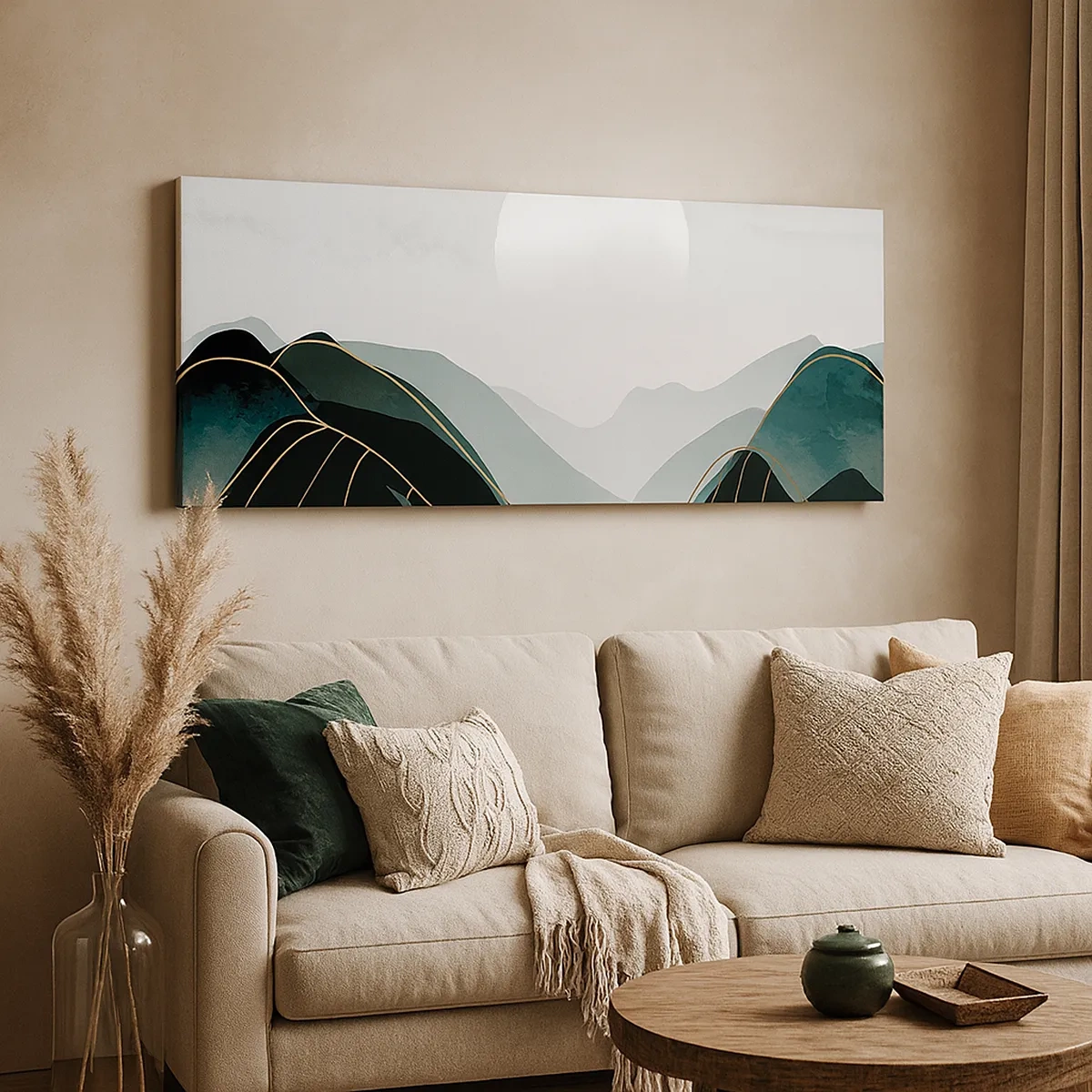 Schilderen op canvas - In volle majesteit - 30x30 cm