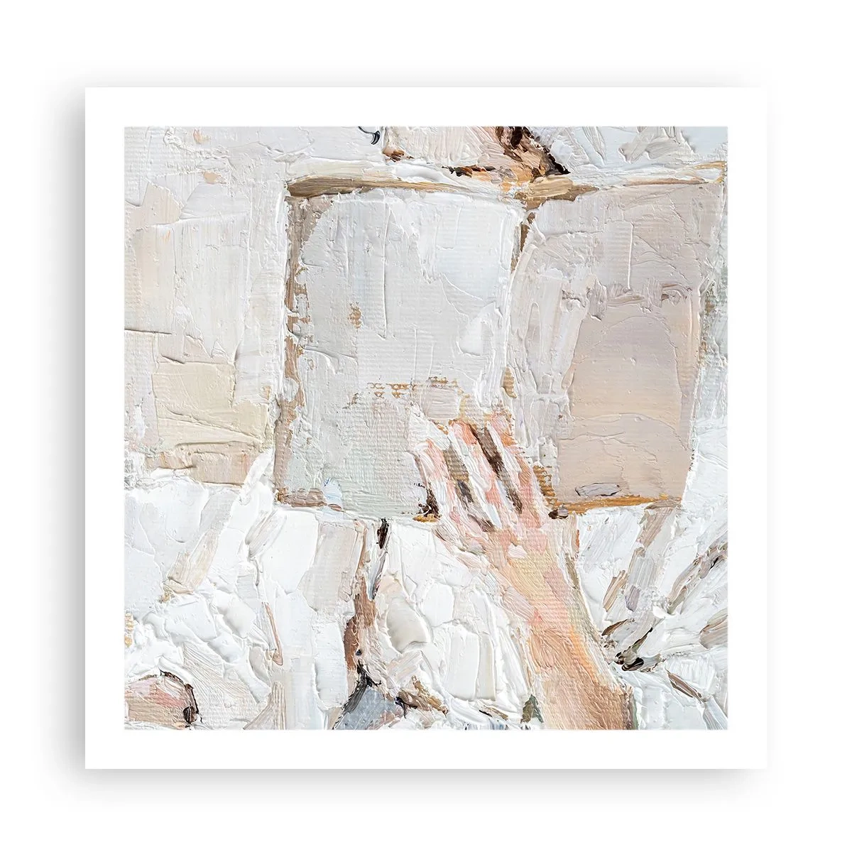Poster - In een andere wereld - 60x60 cm