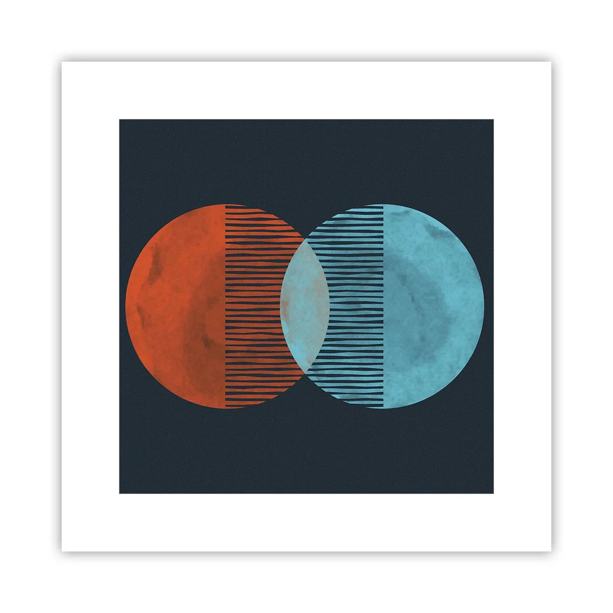 Poster - Astronomische fantasie - 30x30 cm