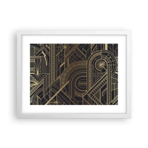 Poster in een witte lijst - Concepten, ideeën, plannen - 40x30 cm