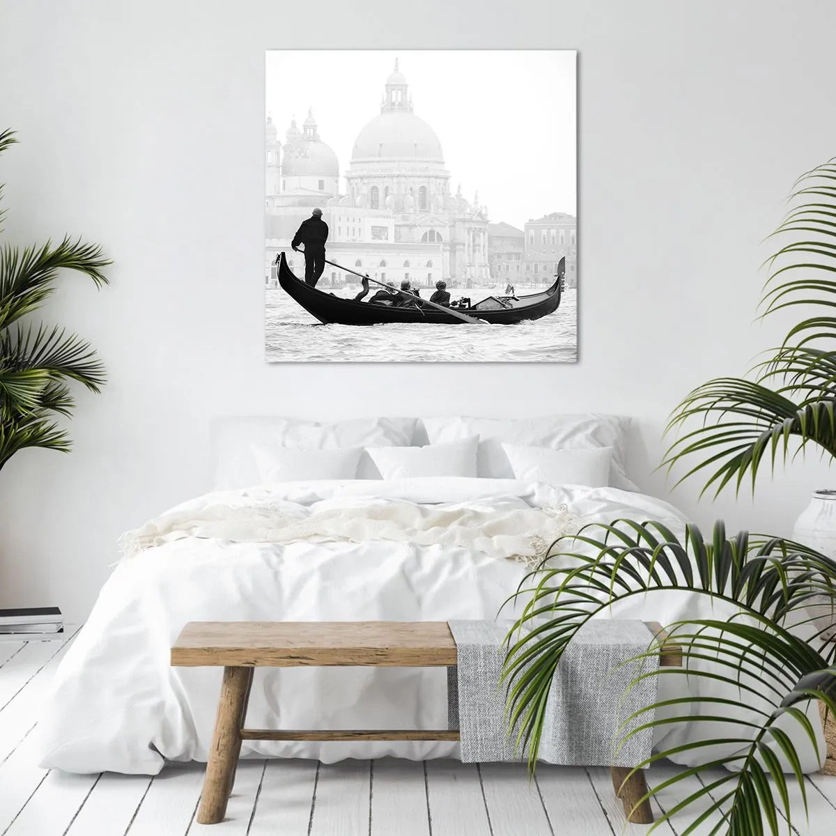 Schilderen op canvas - Reis naar de bronnen van schoonheid - 50x50 cm