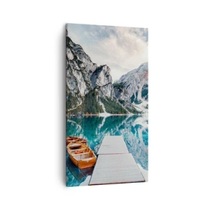 Schilderen op canvas - We zullen je schoonheid laten zien - 45x80 cm