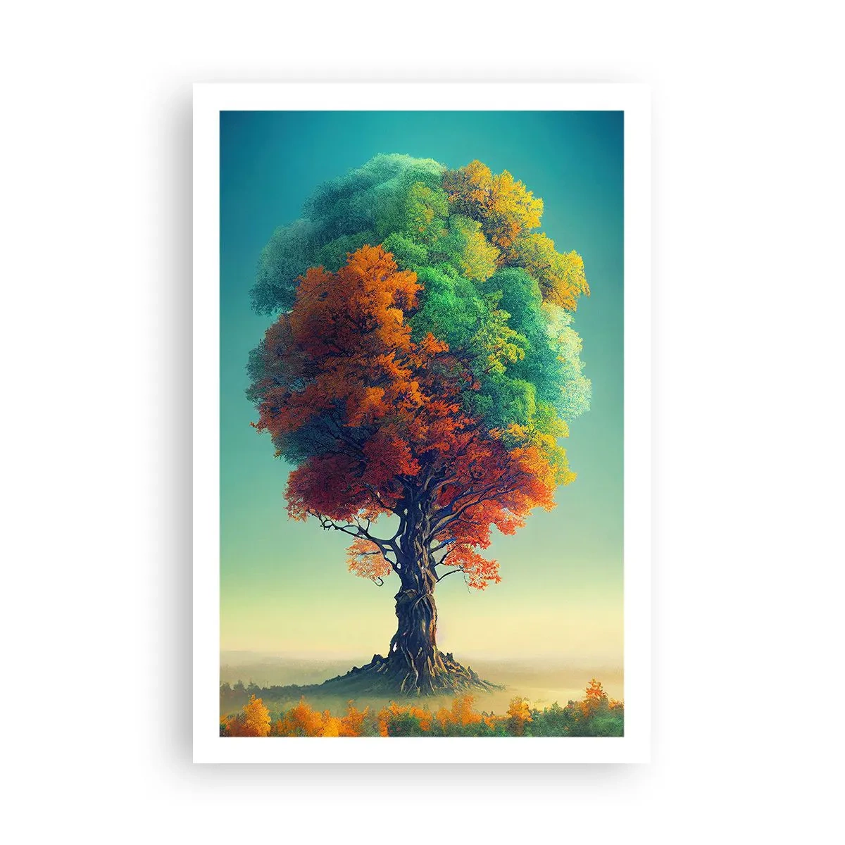 Poster - Eik – de vader van de natuur - 61x91 cm