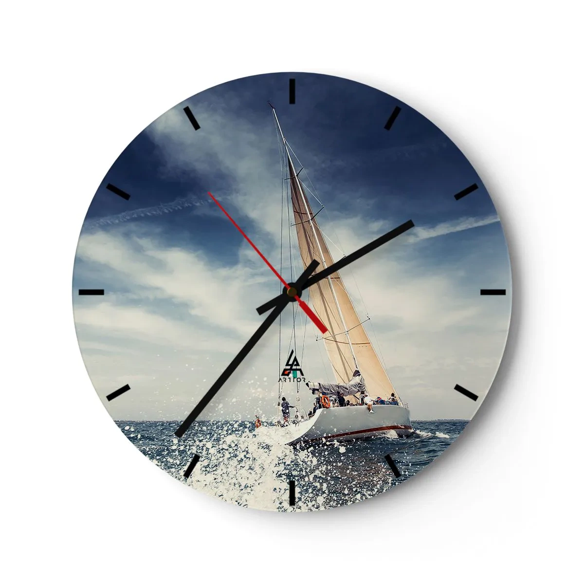 Wandklok - Klok - Ze halen ons niet in! - 40x40 cm