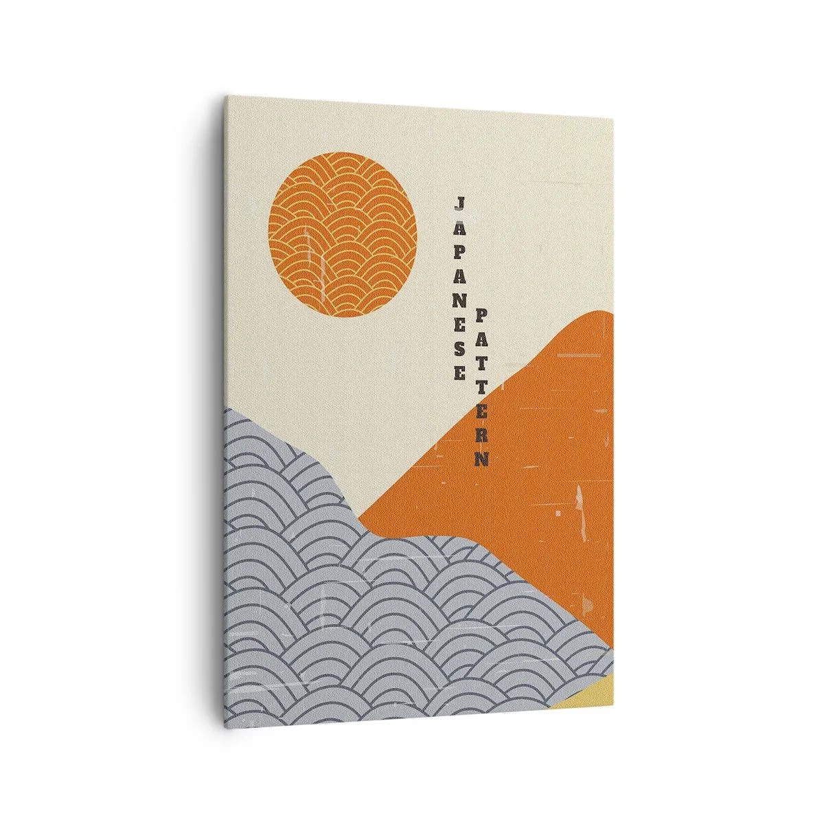 Schilderen op canvas - In de Japanse spirit - 70x100 cm