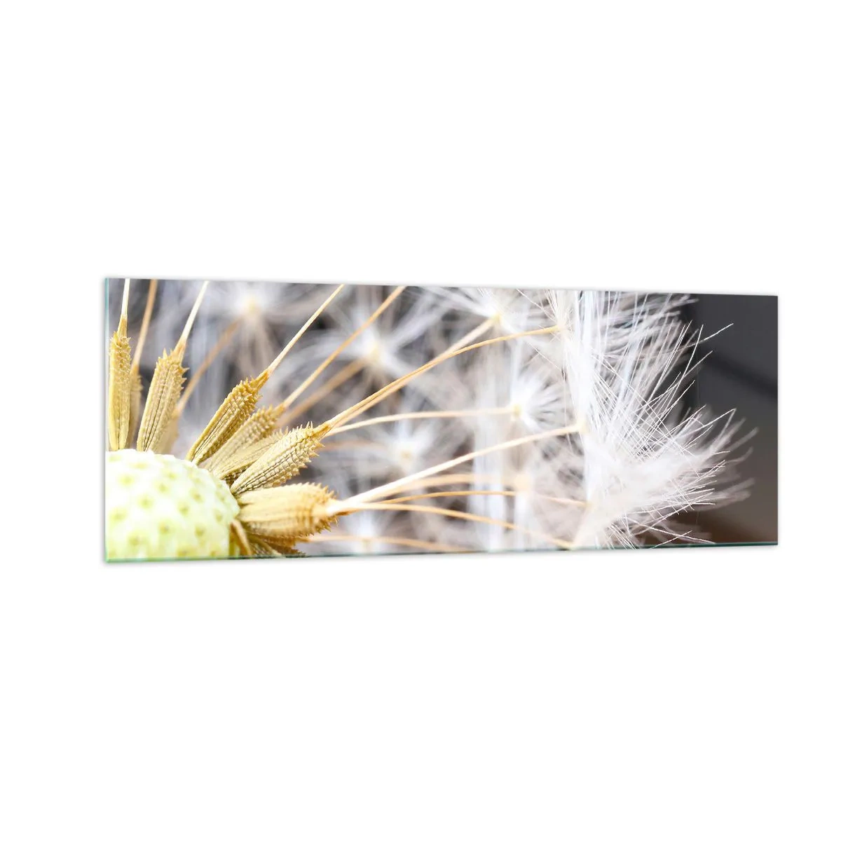 Schilderen op glas - Net voor vertrek - 140x50 cm