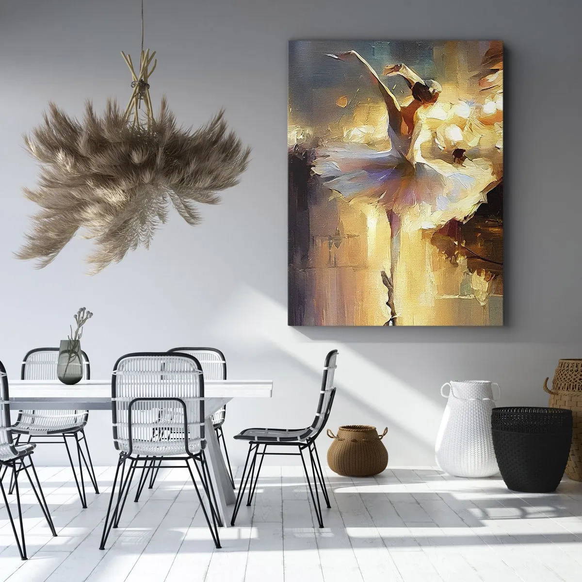 Schilderen op canvas - Wonder op straat - 65x120 cm