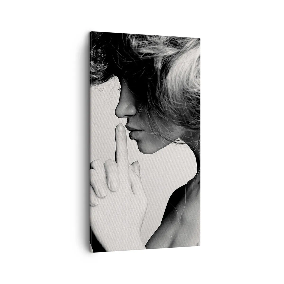 Schilderen op canvas - Luisteren naar zichzelf - 45x80 cm