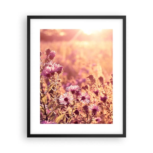 Poster in een zwarte lijst - Voordat de zomer voorbij is - 40x50 cm