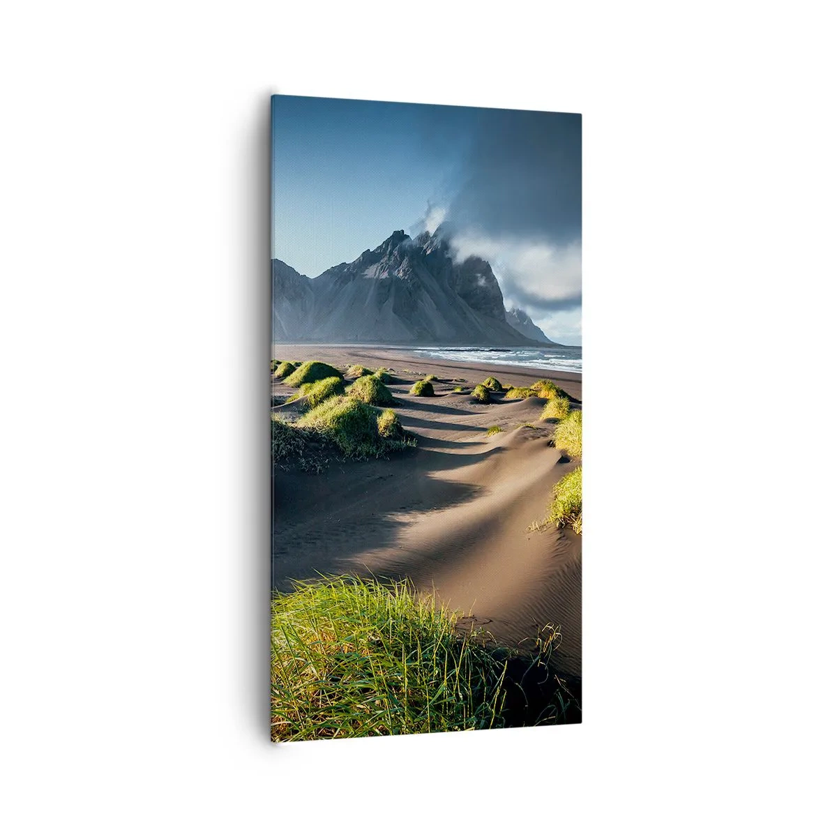 Schilderen op canvas - Harmonie van de elementen - 65x120 cm