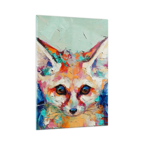 Schilderen op glas - Ben je klaar voor mij? - 50x70 cm