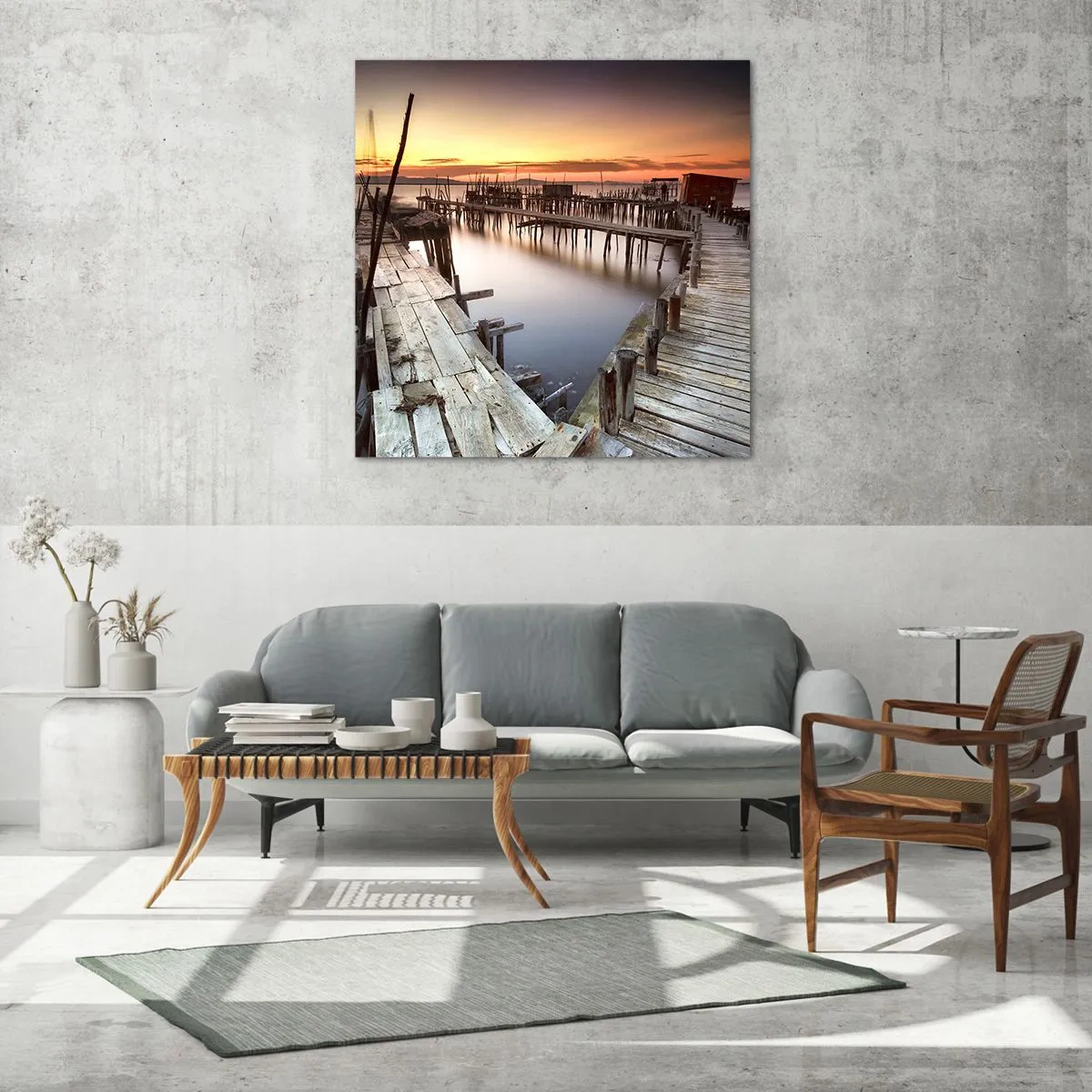 Schilderen op glas - Authentiek, geen toeristendummy? - 60x60 cm