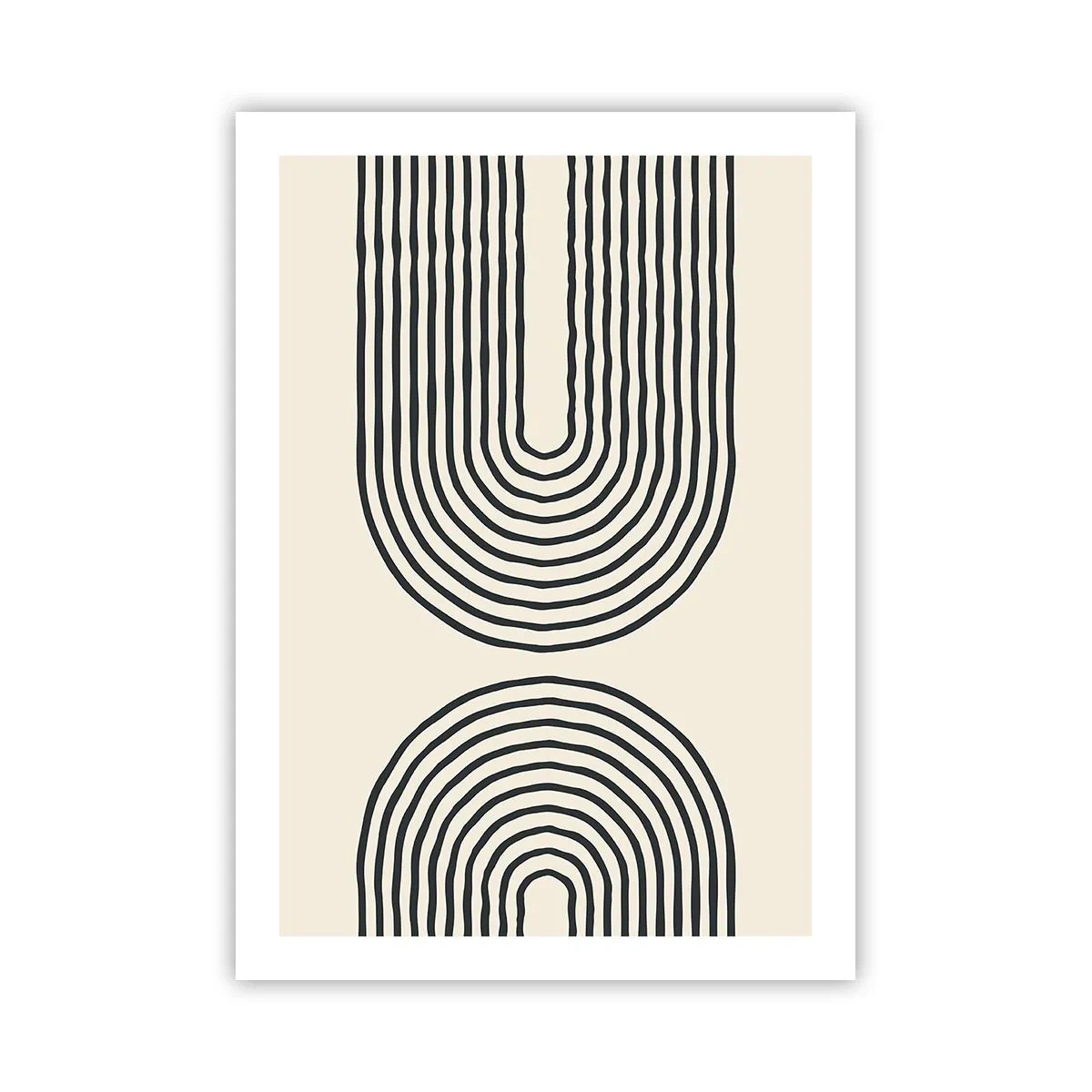 Poster - In een ogenblik ... - 50x70 cm