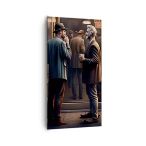 Schilderen op canvas - Een goed moment van de dag - 65x120 cm