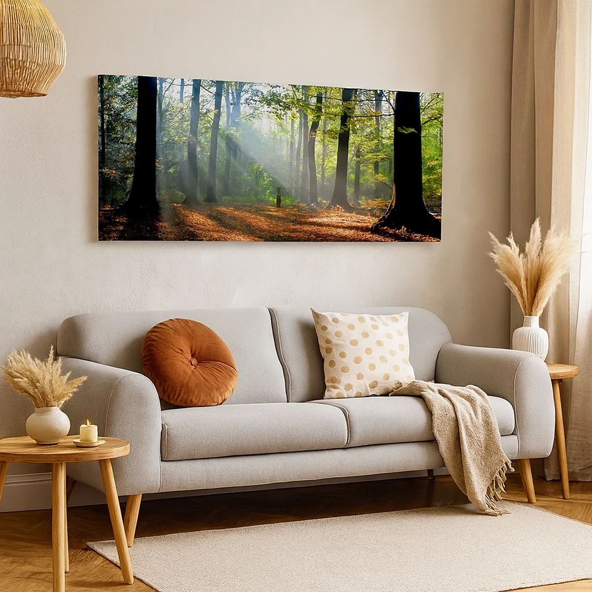 Schilderen op canvas - Lichten en schaduwen - 30x30 cm