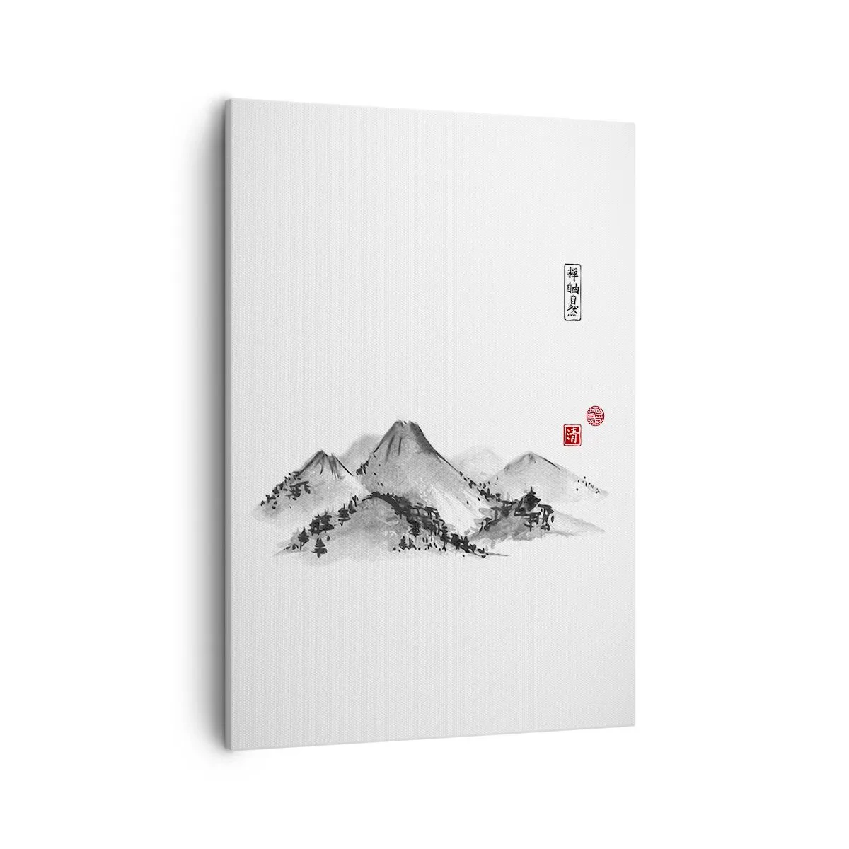 Schilderen op canvas - Oneindige verte - 50x70 cm