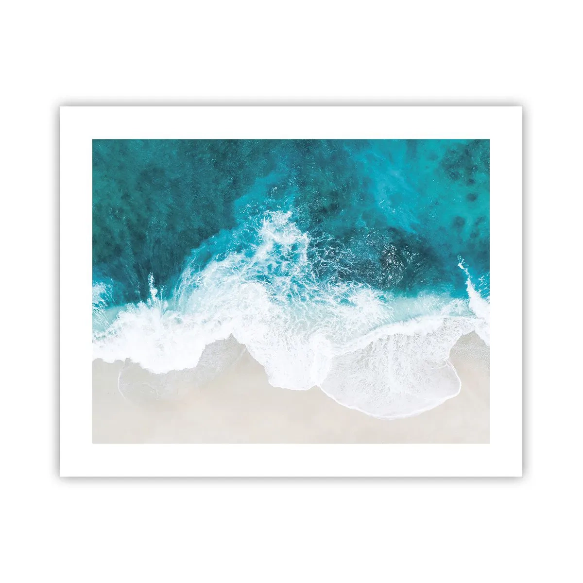 Poster - Natuurlijke streling - 50x40 cm