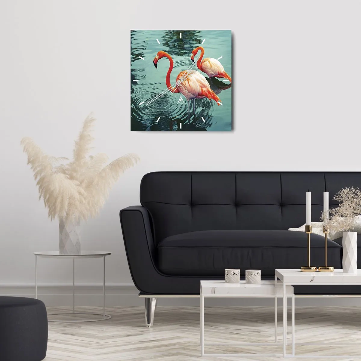 Wandklok - Klok - We zijn nu in de mode - 30x30 cm