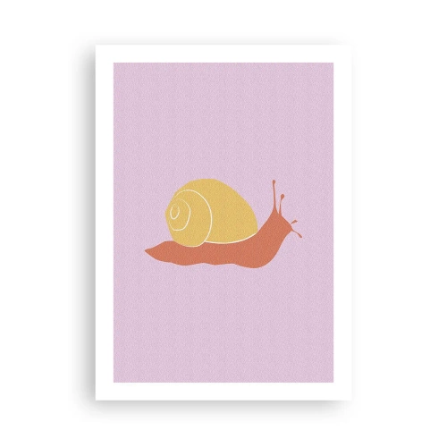 Poster - Er is geen haast - 50x70 cm