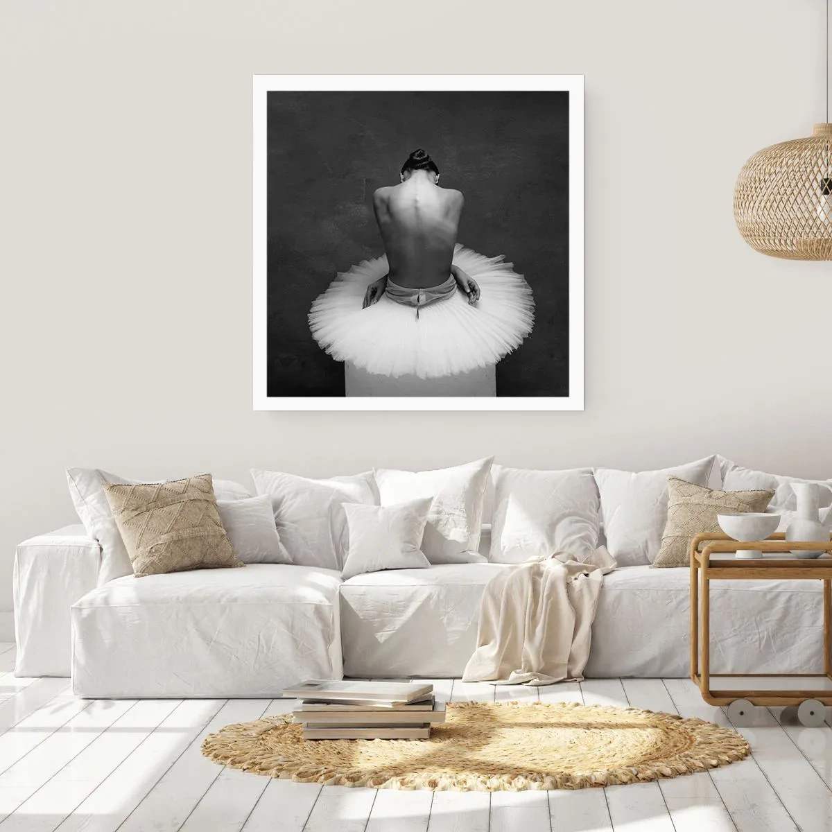 Poster - Het bloeit gewoon - 50x50 cm