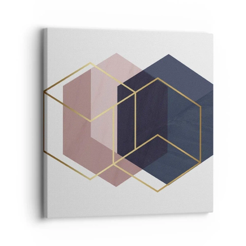 Schilderen op canvas - De kracht van eenvoud - 30x30 cm